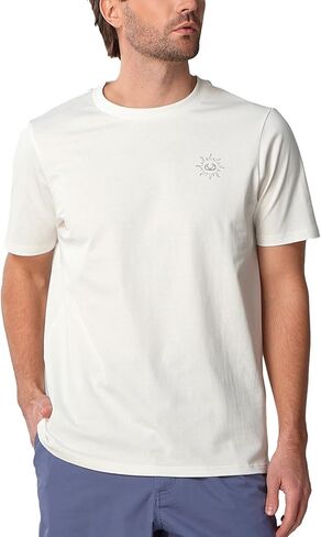 ALLZERO Men's Heavyweight Cotton Relaxed Fit Short Sleeve T-Shirt Crew Neck Vintage Graphic Tees Men in Saudi Arabia