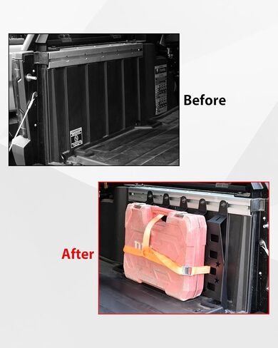 SAUTVS Cargo Bed Side Iron Molle Panels for Polaris XPEDITION ADV/ADV 5 2024+ Accessories, Rear Storage Organizer Cargo Shelf Rack Side Molle Panels(One Pair) in Saudi Arabia