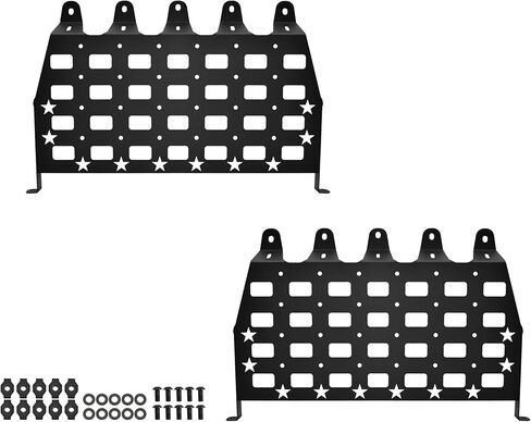 SAUTVS Cargo Bed Side Iron Molle Panels for Polaris XPEDITION ADV/ADV 5 2024+ Accessories, Rear Storage Organizer Cargo Shelf Rack Side Molle Panels(One Pair) in Saudi Arabia