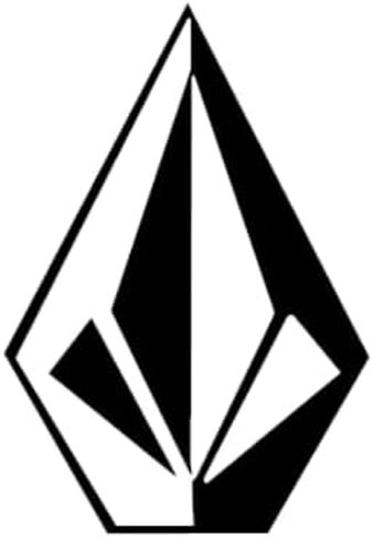 Compatible with Volcom Stone Logo Sticker - Custom Size and Colors - Snowboard, Surfing, Skating, Short Board Decal in Kuwait