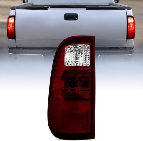 Nilight Taillight Assembly Compatible with 2008 2009 2010 2011 2012 2013 2014 2015 2016 Ford F250 F350 F450 Super Duty Incandescent Type Upgrade LED Tube Tail Lights Rear Brake Lamps in Saudi Arabia