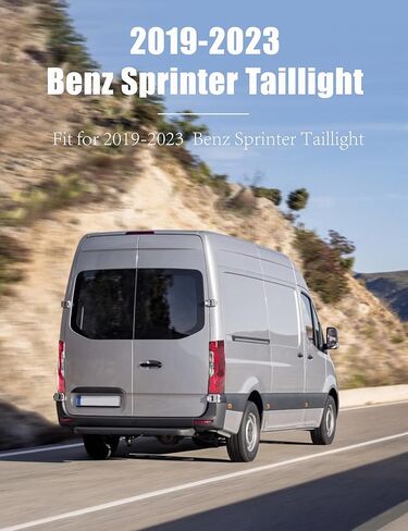 Tail Light Replacement for 2019 2020 2021 2022 2023 Benz Sprinter Van Taillights Sprinter Tail Light Halogen Rear Lights (Rear-Left) in Saudi Arabia