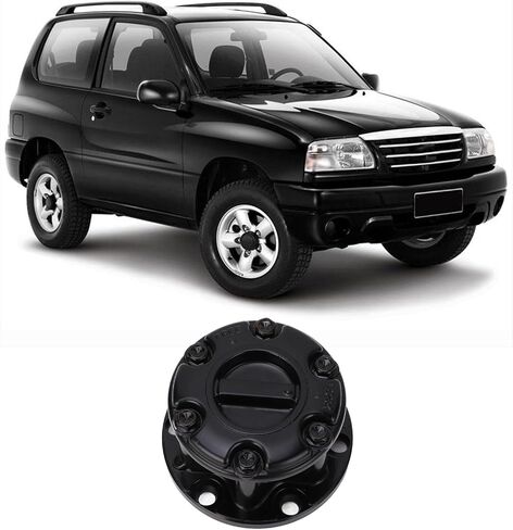 Wheel Hub Locking Assy 43810 60A00 Premium Metal Alloy, Manual Locking Hubs Replacement for SJ410 SJ413 Samurai Jimny, Vitara, Grand Vitara, X-90 in Kuwait