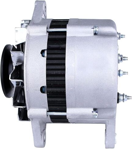 RAREELECTRICAL 80A Marine Alternator Compatible With Yanmar 4Lh-Ste 4Lha-Stze 6Ly-St 6Lya-Ste Diesel Hitachi Lr180-03C 119573-77201 in Kuwait