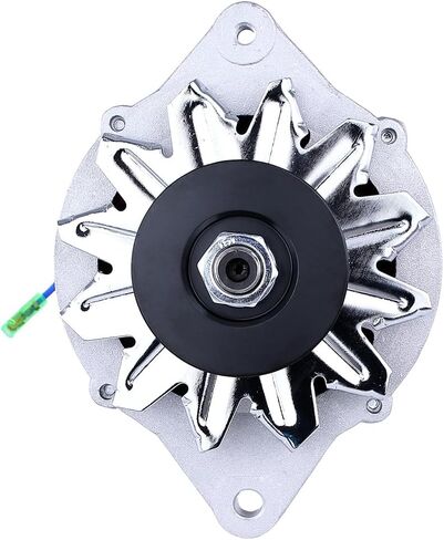 RAREELECTRICAL 80A Marine Alternator Compatible With Yanmar 4Lh-Ste 4Lha-Stze 6Ly-St 6Lya-Ste Diesel Hitachi Lr180-03C 119573-77201 in Kuwait