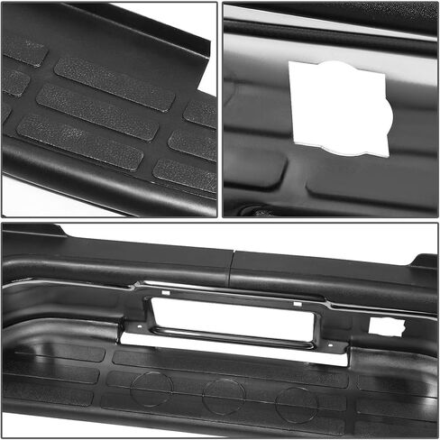 Chrome Rear Step Bumper with Side Pads Fit For 1999 2000 2001 2002 2003 2004 2005 2006 Chevy Silverado GMC Sierra 1500 Fleetside in Kuwait