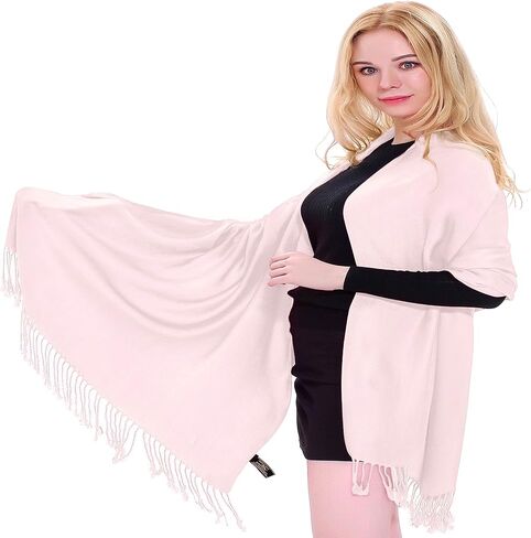CJ Apparel بلون شرابات تصميم وشاح شال نيبالي التفاف سرق رمي رئيس التفاف الباشمينا جديد in Kuwait