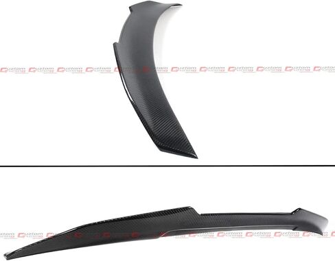 PSM Style Real Carbon Fiber High Kick Trunk Spoiler Wing Compatible for 2014-2020 Audi A3 S3 RS3 Sedan in Saudi Arabia