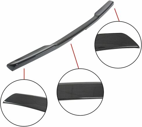 Rear Trunk Spoiler Wing Compatible with 2005-2013 Chevy Corvette C6 Z06 ZR1 Hydro Carbon Style in Saudi Arabia