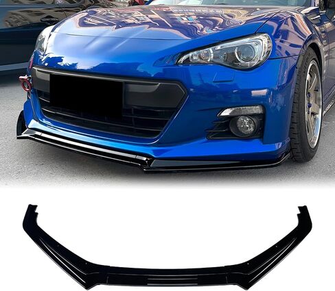 طقم جسم المصد الأمامي المفسد الفاصل لسوبارو BRZ 2013-2016 2015 أسود in Saudi Arabia