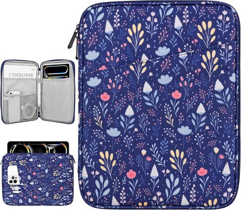 Dadanism 9-11 Inch Tablet Sleeve Bag Carrying Case for iPad (A16) 11th Gen 11", iPad 10th Gen 10.9" Air 5/4, i-Pad Air/Pro 11", i-Pad 9/8/7th, Galaxy Tab A9+ Plus 11", Remarkable 2 10.3", Blue+Dog in Saudi Arabia