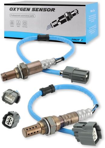2 قطعة 250-241123 250-54046 O2 مستشعر الأوكسجين المنبع والمصب (2.4L L4) لهوندا CRV 2005-2006,250241123,25054046 in Saudi Arabia