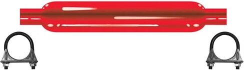 Cherry Bomb 87507CB Muffler 22.5 inch OAL, 18 in Body 2.0" Inlet 2.0" Outlet in Saudi Arabia