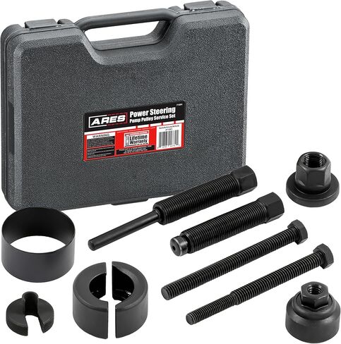 ARES 12024-11-Piece Steering Wheel Puller Set - Use on Vehicles with 4-Inch Hubs - Tempered Drop Forged Steel Construction in Saudi Arabia