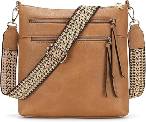 GEMIU Crossbody Bags for Women Vegan Leather Shoulder Bag with Multi Pocket, Adjustable Strap Purses in Kuwait