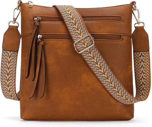GEMIU Crossbody Bags for Women Vegan Leather Shoulder Bag with Multi Pocket, Adjustable Strap Purses in Kuwait