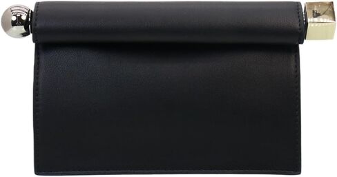 Trendy PU Leather Clutch Bag for Women Versatile Folding Evening Purse Metal Decoration Crossbody for Banquet Party in Kuwait