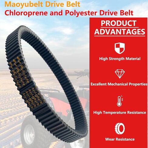 Motorcycle Drive Belt, Replacement Transmission Belt 0627-085,0627-010 fits for for Arctic Cat 440 SNO Pro 2003-2006, EXT 580 EFI 1998, Wildcat Touring 1995-1996, ZRT 600 1996-1997 in Saudi Arabia