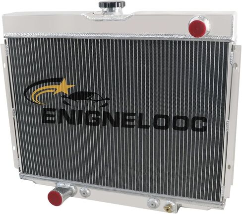 3 Row Core Aluminum Radiator for 1967-1970 Ford Fairlane Mustang Ranchero Torino Mercury Cougar / XR7 Big Block V8 24" CORE Model 1968 1969 67 68 69 70 in Saudi Arabia