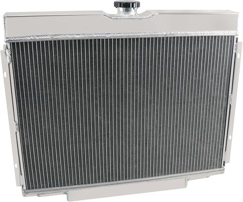 3 Row Core Aluminum Radiator for 1967-1970 Ford Fairlane Mustang Ranchero Torino Mercury Cougar / XR7 Big Block V8 24" CORE Model 1968 1969 67 68 69 70 in Saudi Arabia