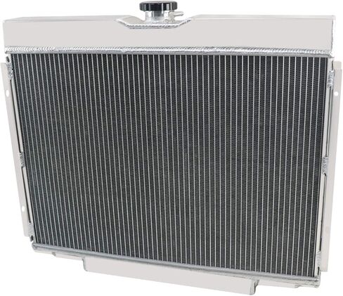 3 Row Core Aluminum Radiator for 1967-1970 Ford Fairlane Mustang Ranchero Torino Mercury Cougar / XR7 Big Block V8 24" CORE Model 1968 1969 67 68 69 70 in Saudi Arabia