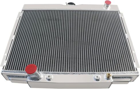 3 Row Core Aluminum Radiator for 1967-1970 Ford Fairlane Mustang Ranchero Torino Mercury Cougar / XR7 Big Block V8 24" CORE Model 1968 1969 67 68 69 70 in Saudi Arabia