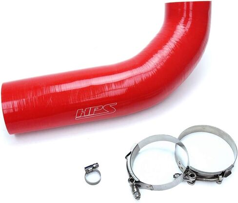 HPS 57-1639-RED طقم خرطوم دخول الهواء من السيليكون، أنبوب MAF، أحمر in Kuwait