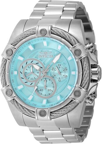 Invicta Bolt Men 52mm Stainless Steel Steel Light Blue dial VD54 Quartz in Saudi Arabia