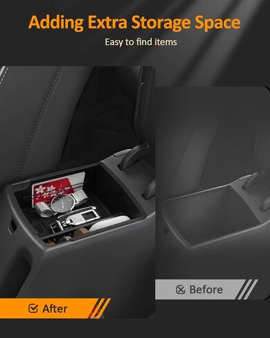 CDEFG for 2023 2024 2025 2026 Hyundai Venue Center Console منظم صينية للمكان 2020 2021 2022 2023 2024 2025 2026 ملحقات صندوق تخزين مسند الذراع منظم مسند الذراع الأوسط in Saudi Arabia