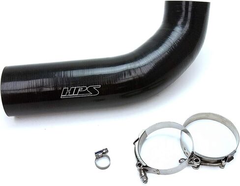 HPS 57-1639-RED Silicone Air Intake Hose Kit Post MAF Tube, Red in Saudi Arabia