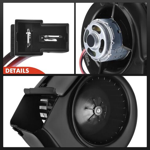 مجموعة محرك منفاخ سخان HVAC A-Premium متوافقة مع سيارات Volkswagen - Vanagon 1990-1991، H4 2.1L، Van - الجانب الأمامي، استبدال # 251819015، 321819015 in Saudi Arabia