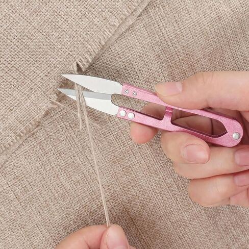Fabric Scissors with Titanium Sharp Stainless Steel Blades and Soft-Grip Handles, Suitable for Sewing, Cutting Fabric Leather and Home Office Artist. 3-Piece Set (Purple Titanium 3) in Saudi Arabia