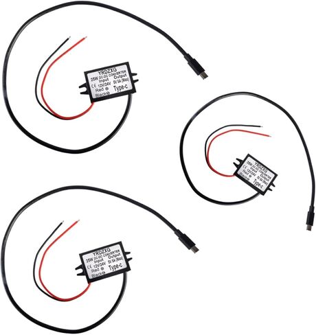 DC Type-C Interface 5A 25W 12V/24V to 5V USB-C Step-Down Converter Waterproof and Voltage reducing Module Power Adapter Suitable for Raspberry Pi 5, Pi 4, and Mobile Phones in Saudi Arabia