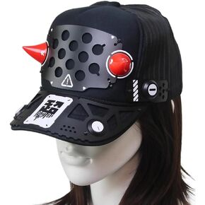 Cyberpunk Armored High-Top Baseball Cap Cosplay Cap for Men and Women,60~63cm in Saudi Arabia