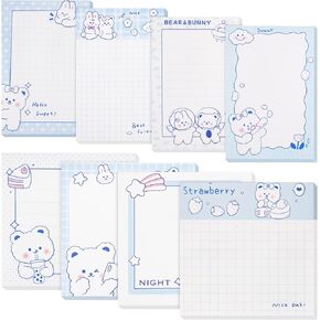 640 قطعة من الملاحظات اللاصقة اللطيفة، وسادات ملاحظات ذاتية اللصق، وسادات مذكرات كاواي مبطنة، ملاحظات لاصقة مضحكة، مجموعة دفاتر ملاحظات مجمعة للمدرسة والمكتب واللوازم المنزلية وهدايا مخطط للطلاب والمعلمين in Kuwait