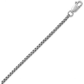 Generations of Life - Rounded Box Chain available in 18, 20 and 24 inch Length in Saudi Arabia