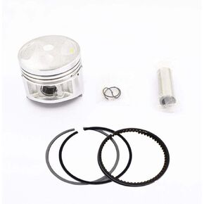 Universal Fit 57mm Motorcycle Piston Pin 15mm Ring Gasket Set Compatible with YBR137 YBR 137 Engine Spare Parts Aftermarket Replacement(Piston kit) in Kuwait
