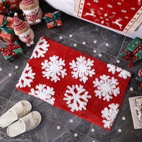 Tinideya Easter Bathroom Rug 17 x 29'' Spring Easter Rugs for Bathroom Bunny Eggs Fluffy Water Absorbent Bath Rug Farmhouse Non Slip for Holiday Kitchen Decoration in Kuwait