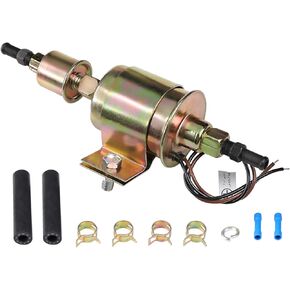 12V DC Universal Electric Fuel Pump, 5-9 PSI, 30 GPH – Compatible with Gasoline & Diesel Engines, Replaces E8012S, FD0002, P60430, EP12S, 6414671 in Kuwait