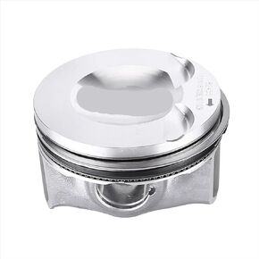 Engine Piston And Rings Set 23mm 06H107065DM 06H107065CM Silver Metal Compatible in Kuwait