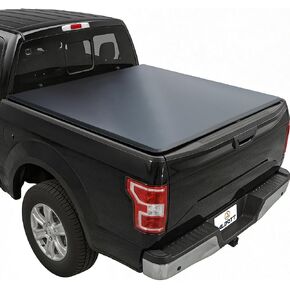 Albott 8 FT Soft Roll-up Truck Bed Tonneau Cover for 2015–2026 Ford F-150, Tonneau Cover for F150, Fits Styleside/Fleetside Bed, Black in Kuwait