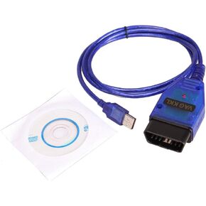 كابل تشخيص Outzone VAG409.1 USB Obd2 وماسح ضوئي لشركة فولكس فاجن وأودي وسكودا والمقعد | VCDS متوافق مع شريحة CH340 المستقرة | ترميز وحدة التحكم الإلكترونية، وقارئ رمز الخطأ للمركبات غير التابعة لحافلات ما قبل عام 2008 in Kuwait