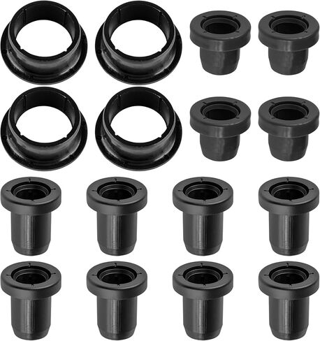 Caltric Rear Suspension Bushing Kit Compatible with Polaris Hawkeye 300 4X4 2007 in Saudi Arabia