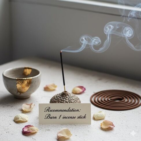 Premium Guruji Divinity Sacred Warmth Incense Sticks Gift Set with Holder | Hand-Rolled Masala Incense for Meditation, Yoga & Home Fragrance in Saudi Arabia