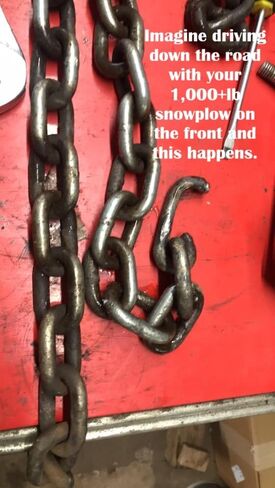 fits FISHER Snowplow LIFT CHAIN & U-BOLTS KIT heavy duty upgrade for XV2, XV1, EZ-V, XTREMEV, LD, SD plows (20% stonger upgrade) -ships quick- in Saudi Arabia