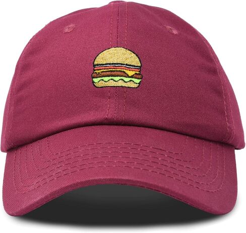 DALIX Hamburger Hat Cheeseburger Dad Baseball Cap Gift in Saudi Arabia