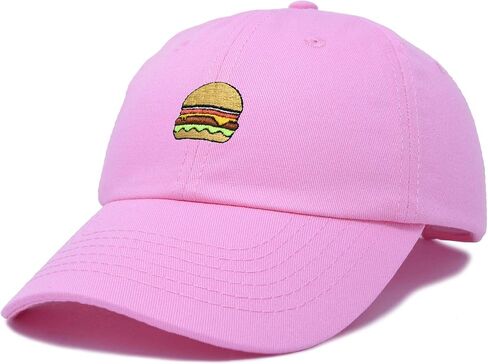 DALIX Hamburger Hat Cheeseburger Dad Baseball Cap Gift in Saudi Arabia