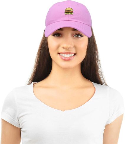DALIX Hamburger Hat Cheeseburger Dad Baseball Cap Gift in Saudi Arabia