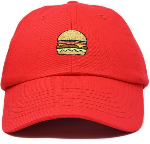 DALIX Hamburger Hat Cheeseburger Dad Baseball Cap Gift in Saudi Arabia