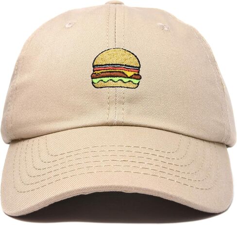 DALIX Hamburger Hat Cheeseburger Dad Baseball Cap Gift in Saudi Arabia